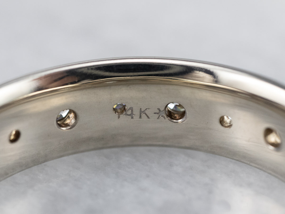 White Gold Diamond Eternity Band