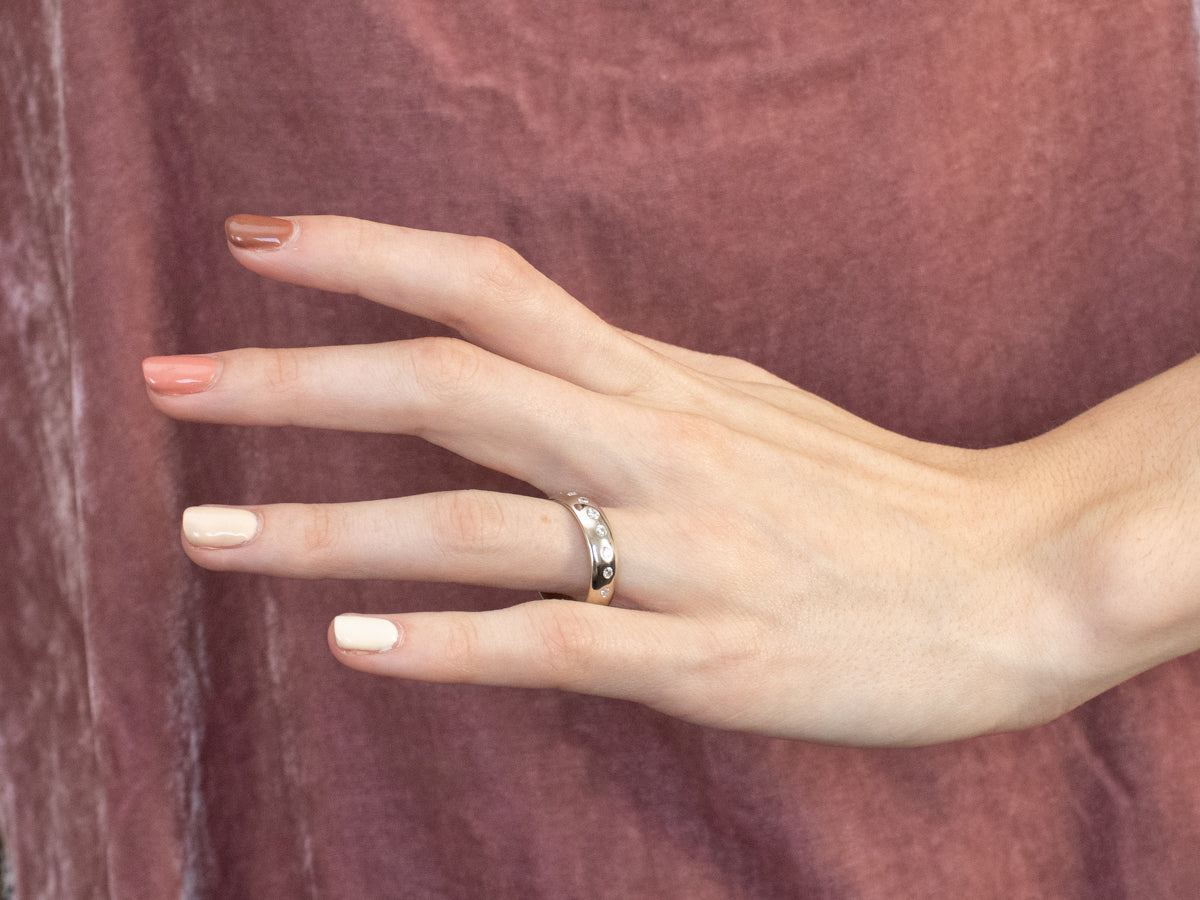 White Gold Diamond Eternity Band