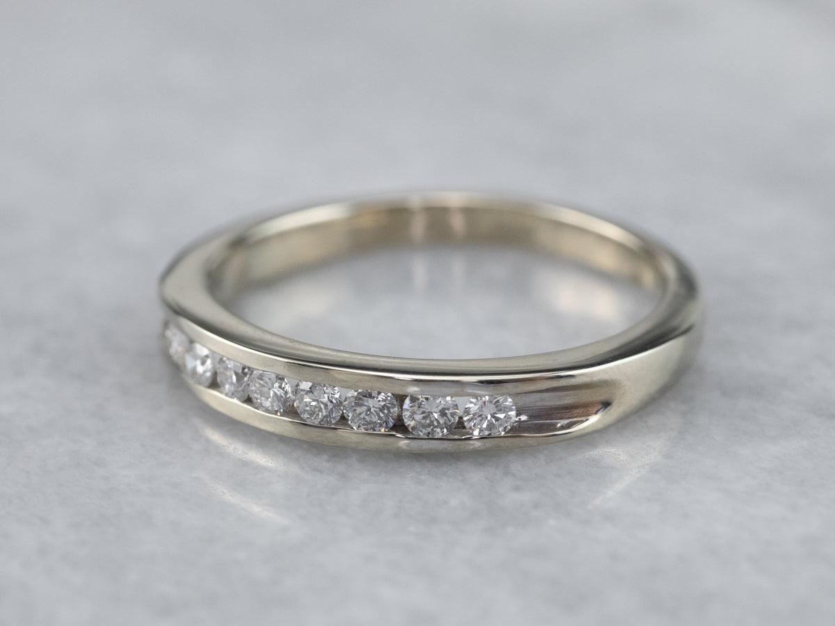 Channel Set Diamond Band
