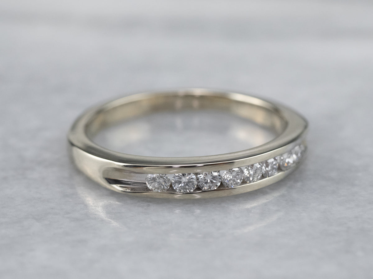 Channel Set Diamond Band
