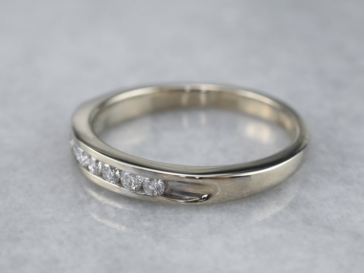 Channel Set Diamond Band