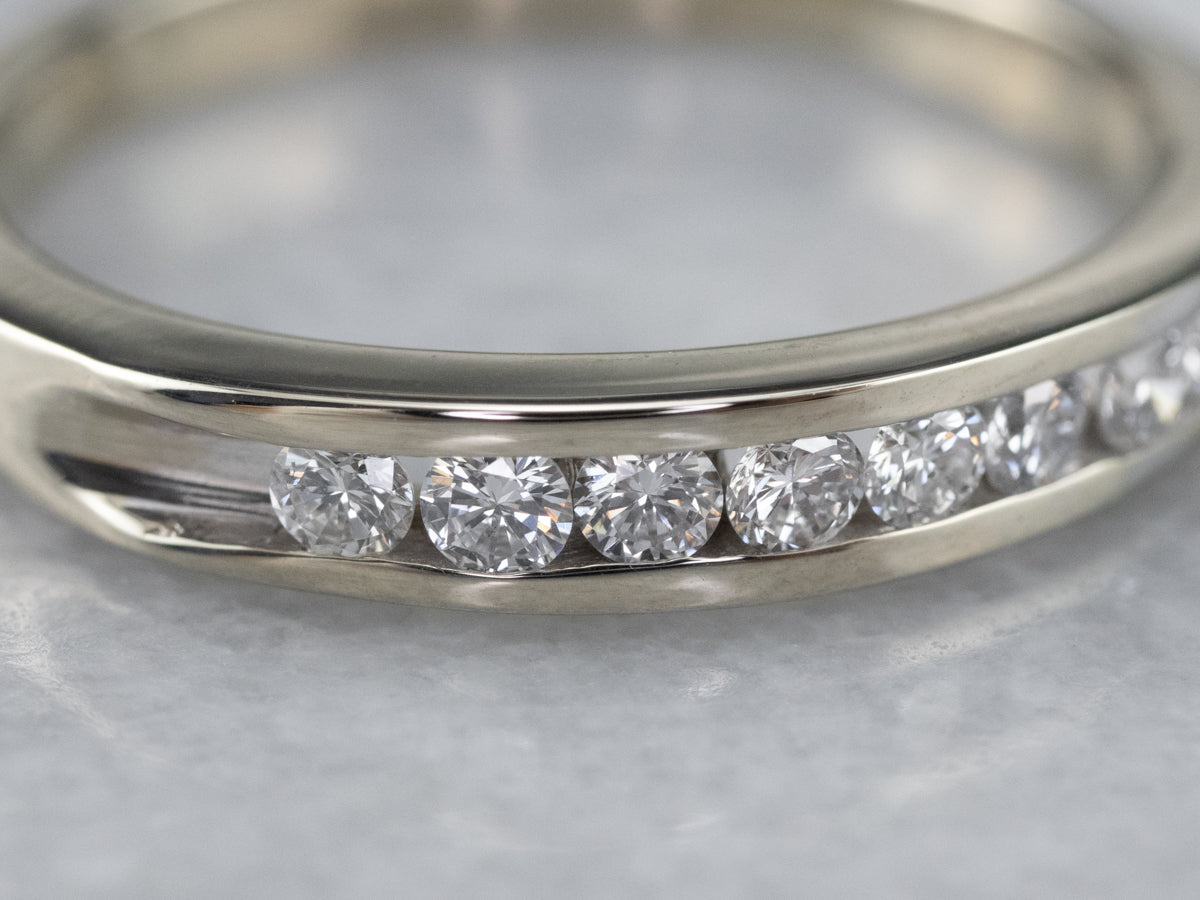 Channel Set Diamond Band