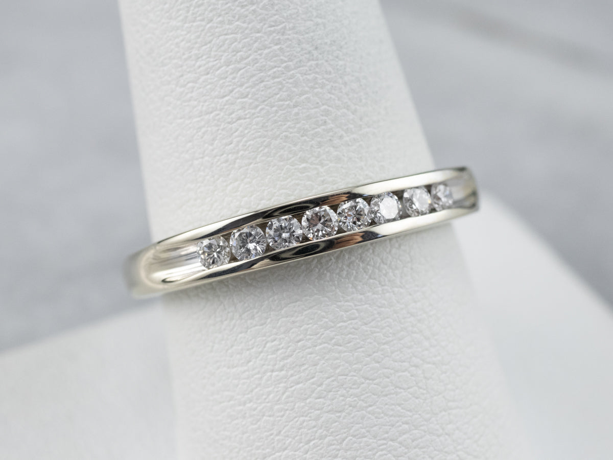 Channel Set Diamond Band