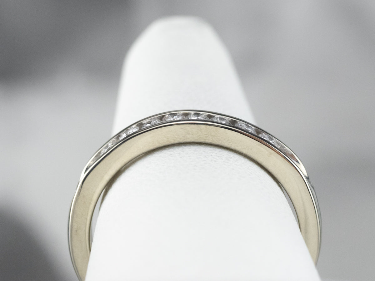 Channel Set Diamond Band