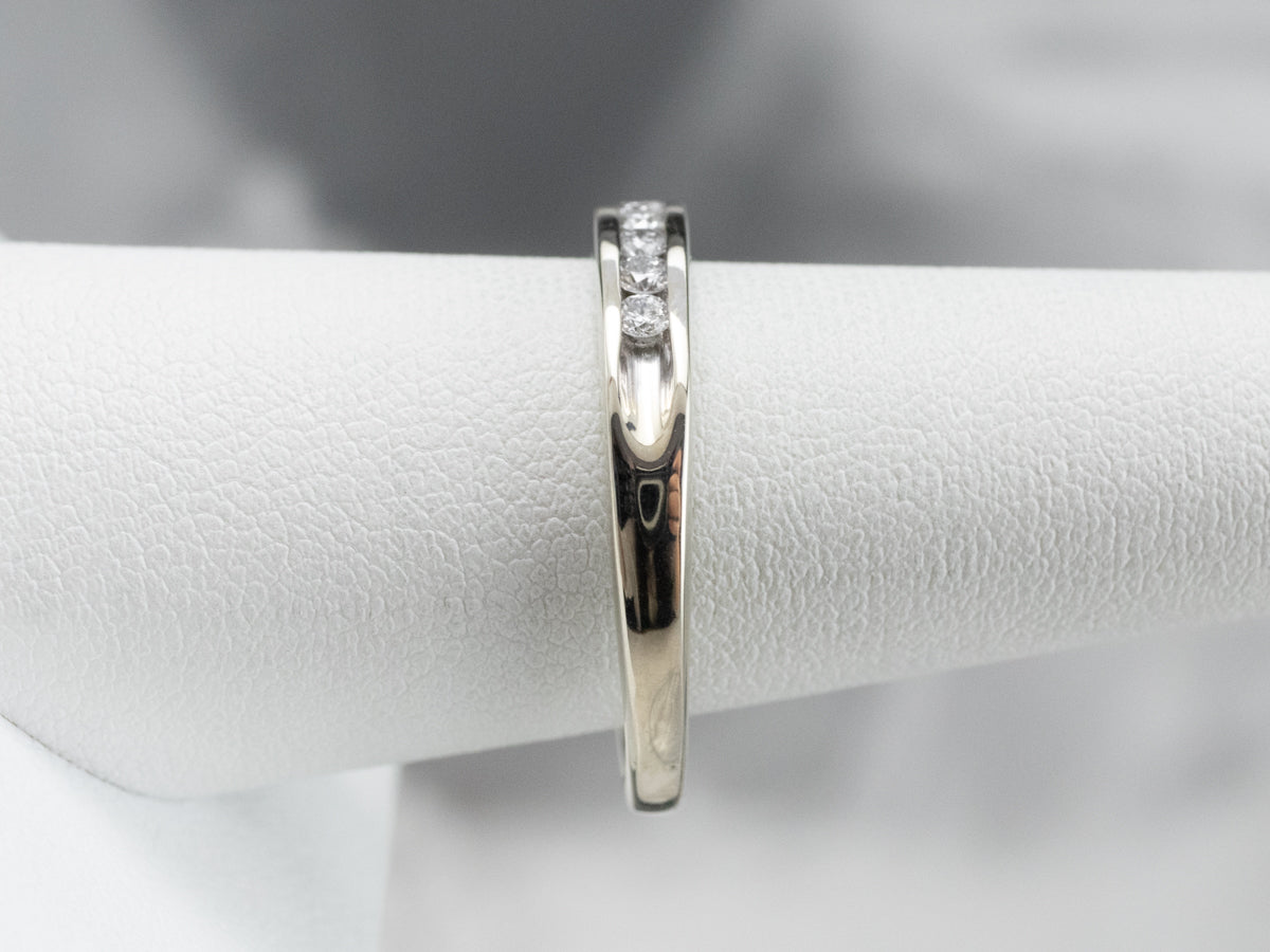 Channel Set Diamond Band