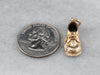 Vintage Gold Baby Shoe Charm or Pendant