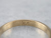 1950s Gold Faceted Band