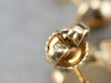 Vintage Cascading Diamond Gold Drop Earrings