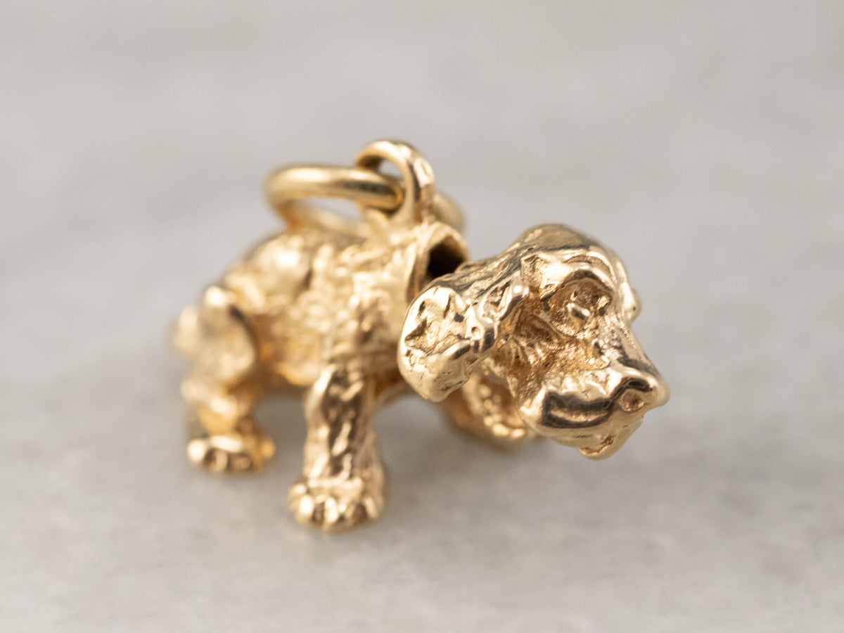 Bobble Head Cocker Spaniel Charm