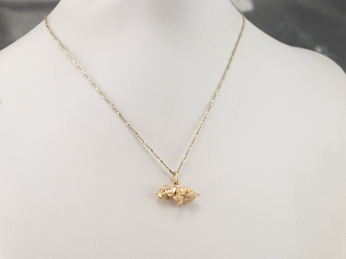 Bobble Head Cocker Spaniel Charm