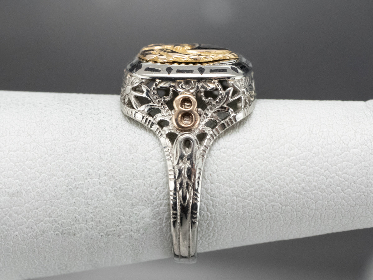 Antique Upper Iowa University School Ring