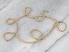 Yellow Gold Rope Twist Chain