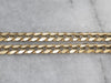 14K Gold Flat Curb Chain Necklace