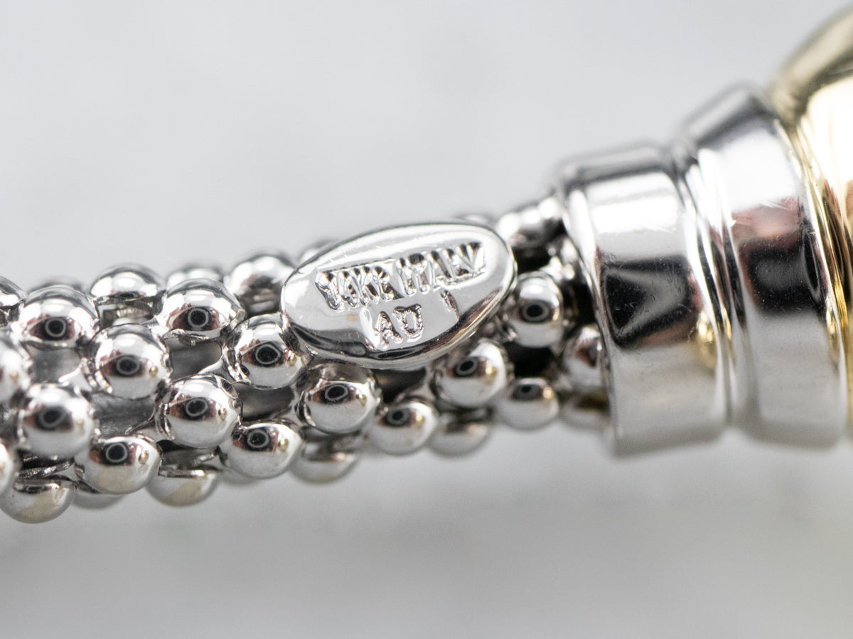 Two Tone Gold Cuff Bracelet