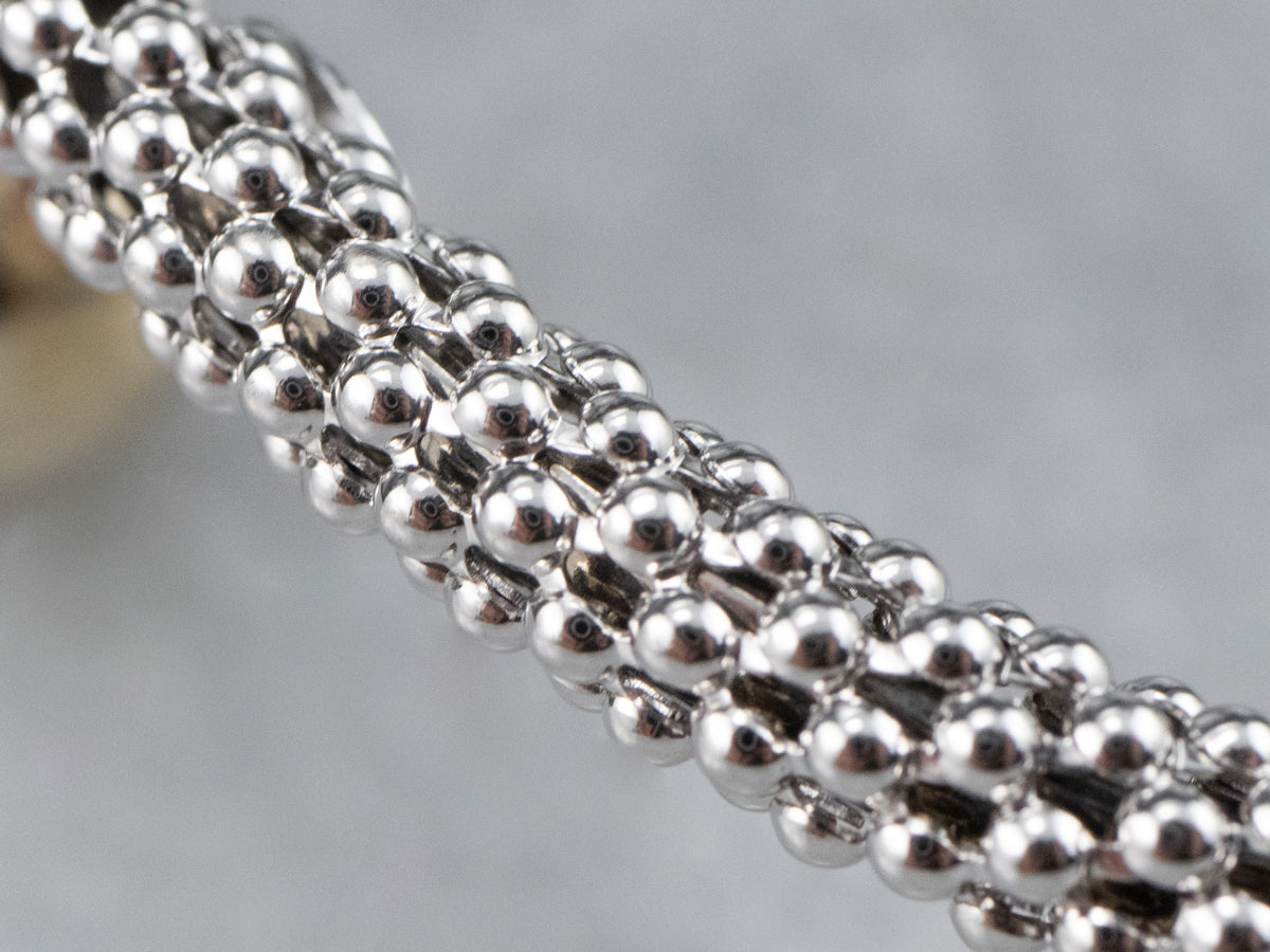 Two Tone Gold Cuff Bracelet