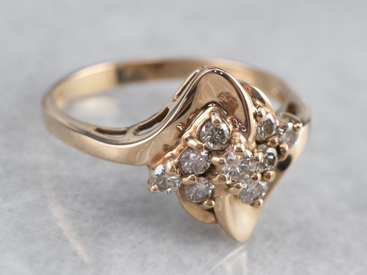 Vintage Diamond Dinner Ring
