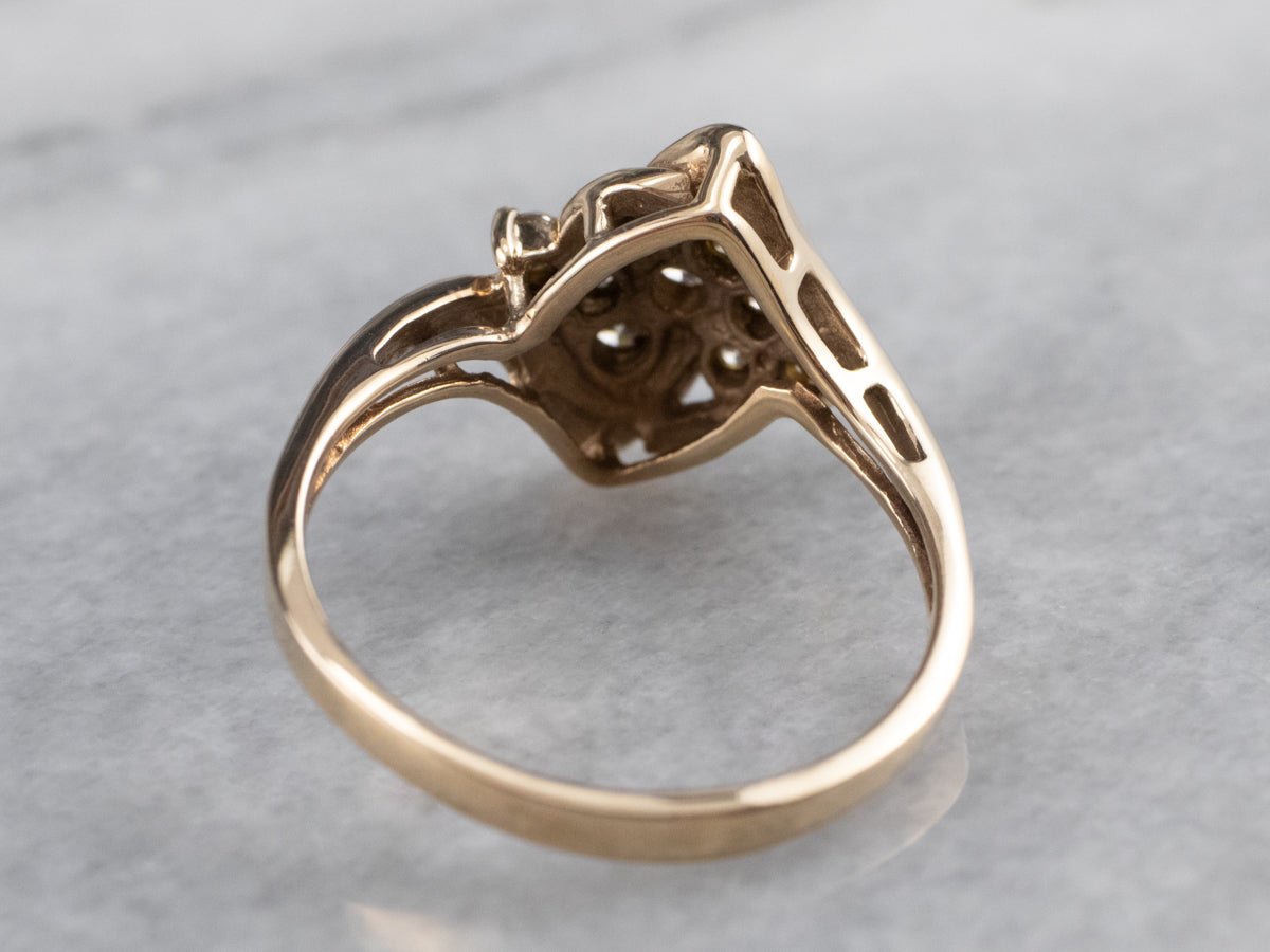 Vintage Diamond Dinner Ring