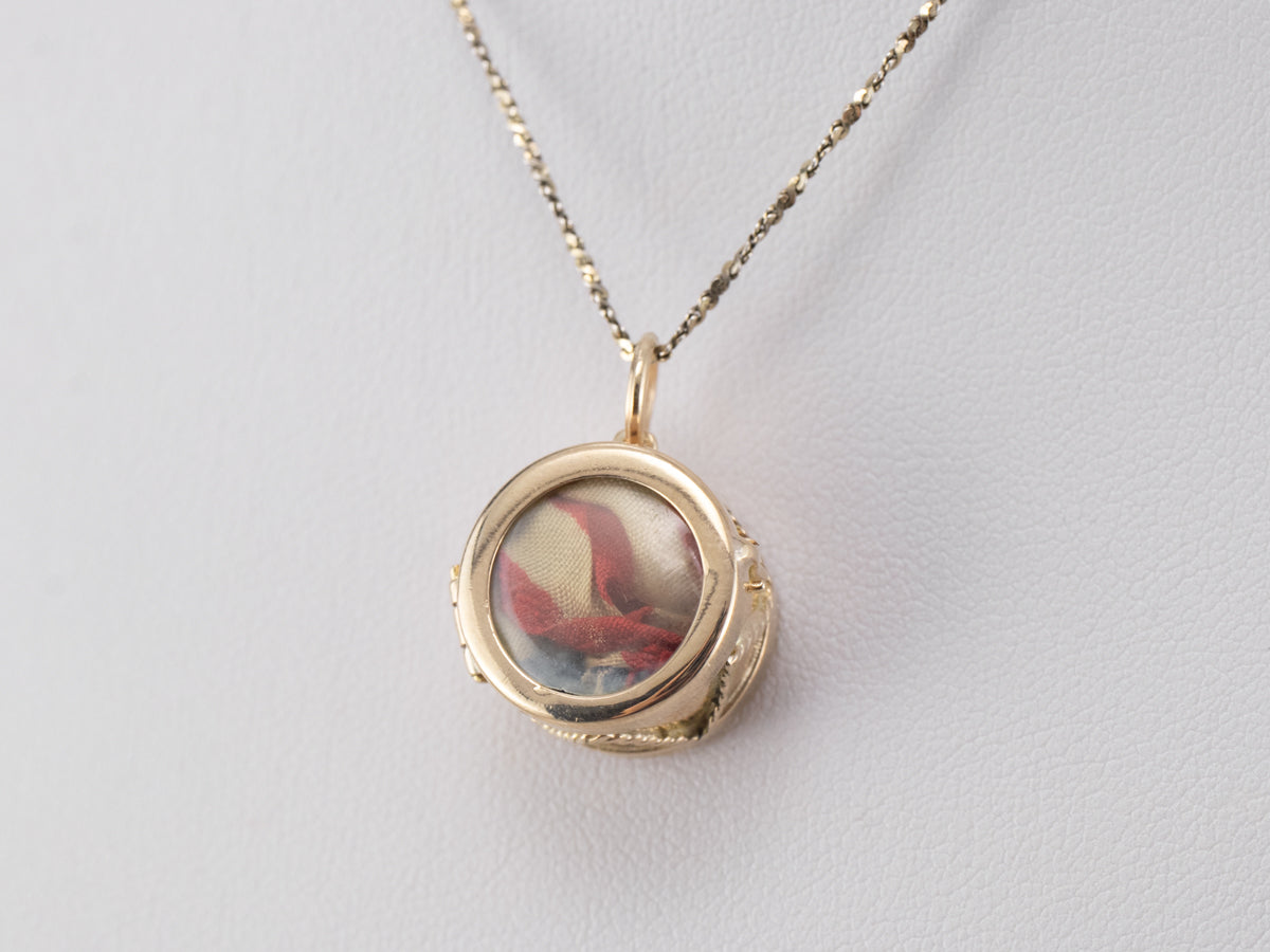 Vintage American Snare Drum Charm