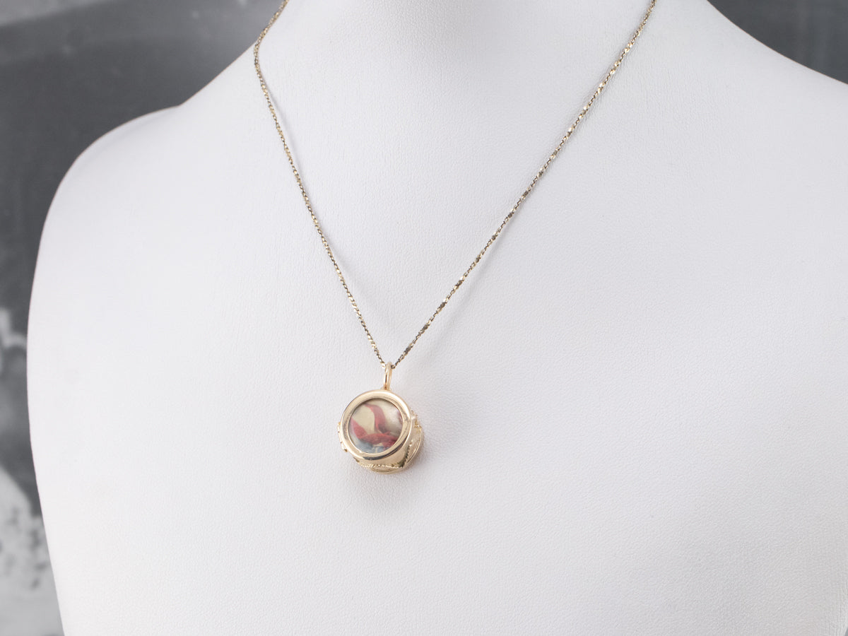 Vintage American Snare Drum Charm