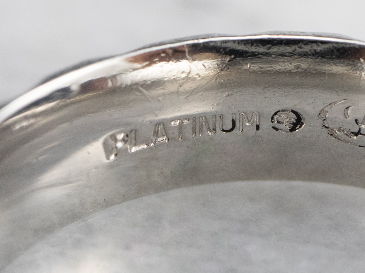 Platinum Gypsy Set Diamond Band