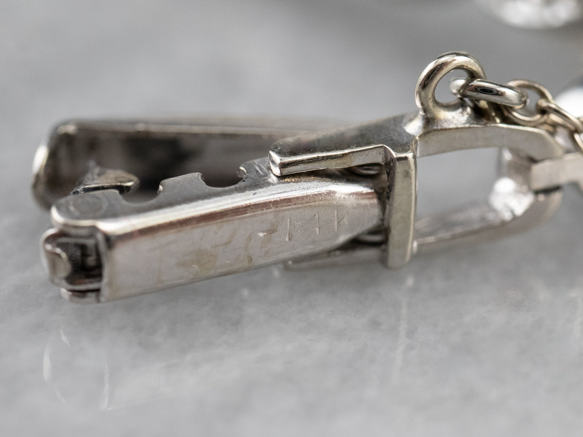 Pulsera Era Retro de Amatista y Diamantes