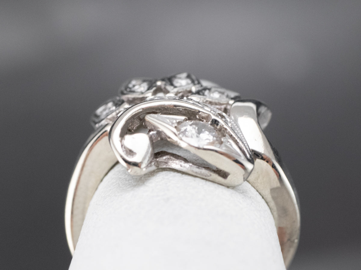 Sweet Retro Era Diamond Ring