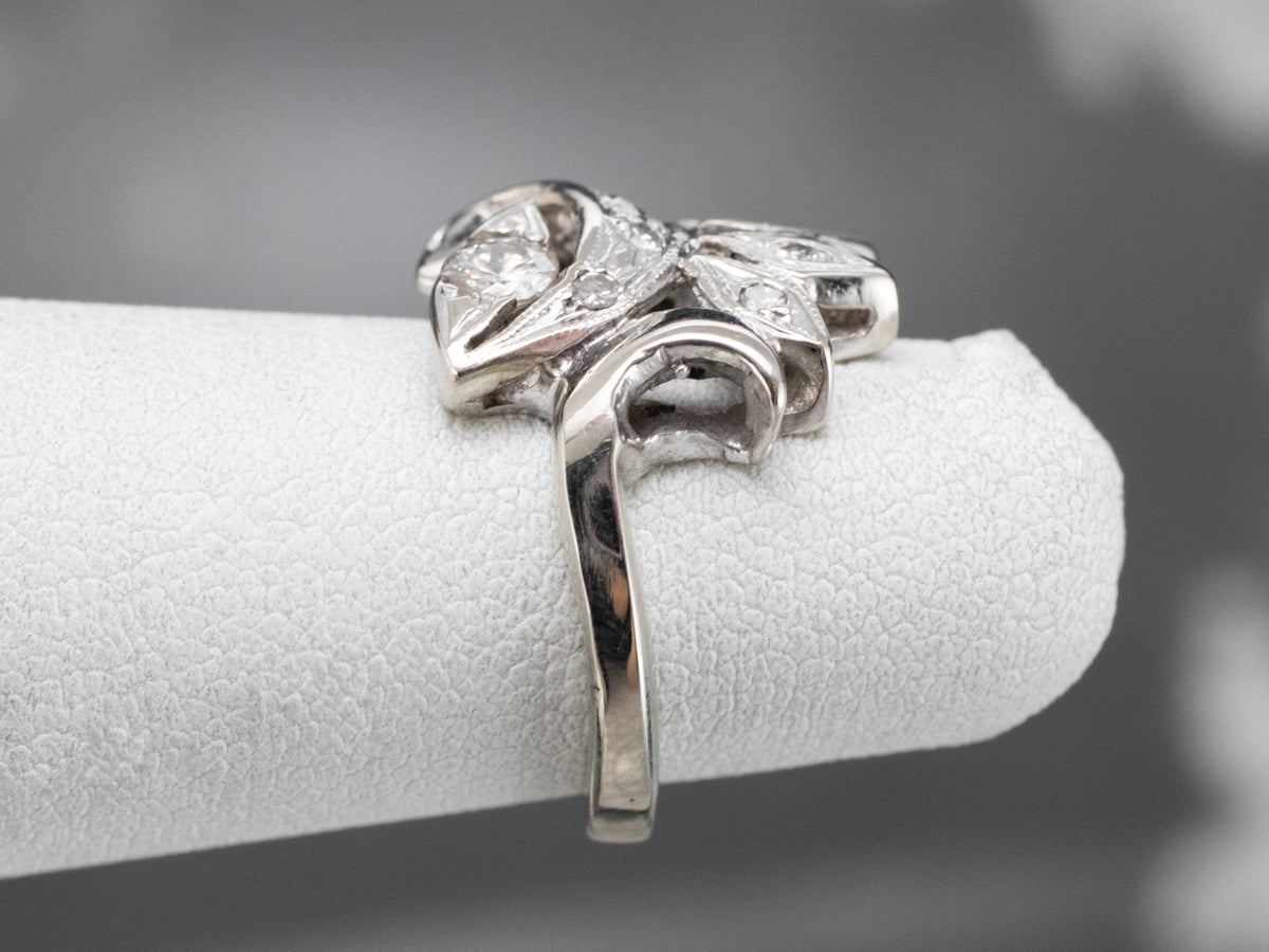 Sweet Retro Era Diamond Ring