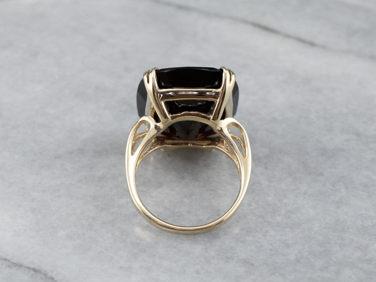 Vintage Garnet Statement Ring