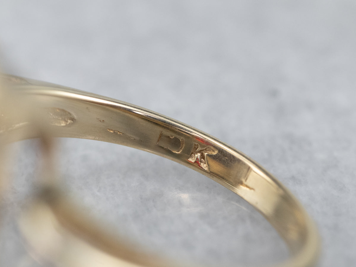 Vintage Garnet Statement Ring