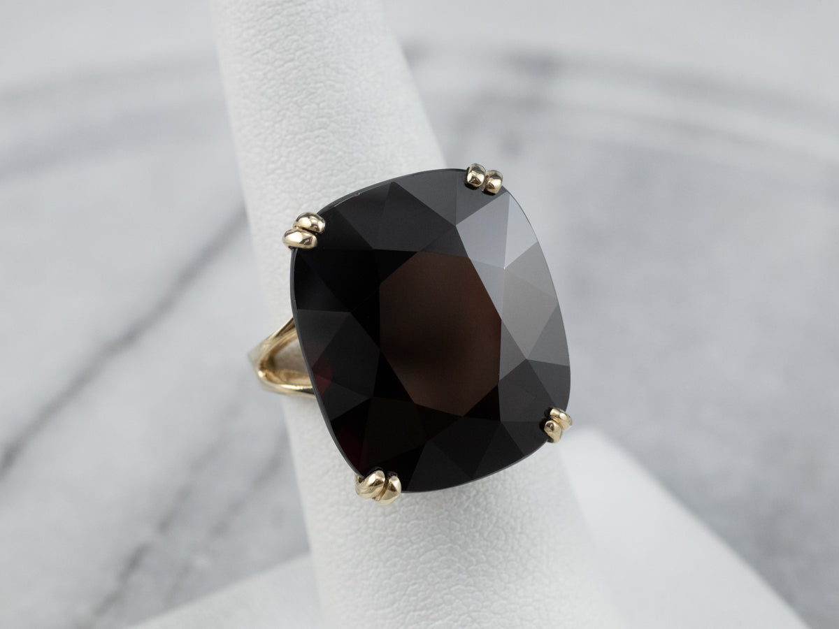 Vintage Garnet Statement Ring