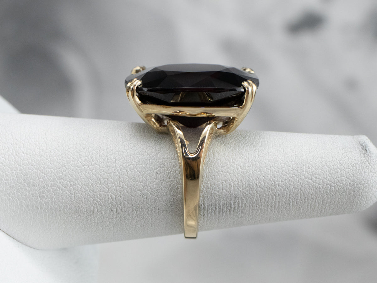 Vintage Garnet Statement Ring