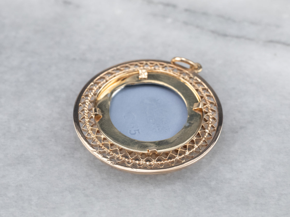 Vintage Wedgwood Cameo Pendant