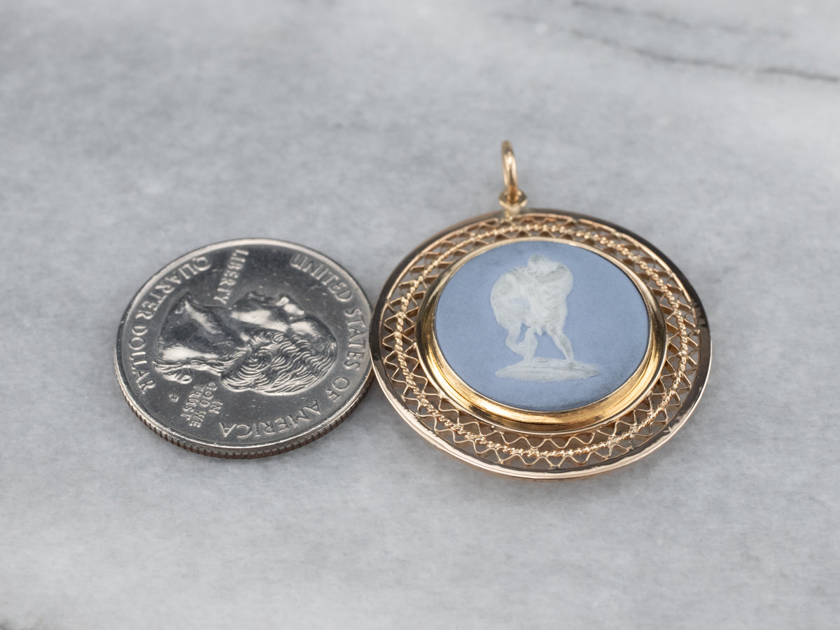 Vintage Wedgwood Cameo Pendant