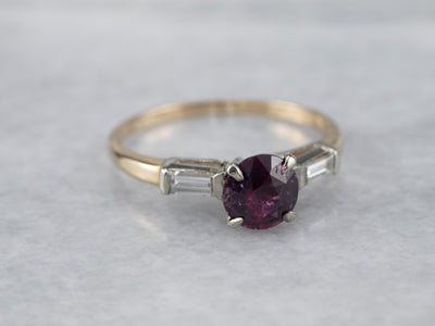 1940's Ruby Engagement Ring
