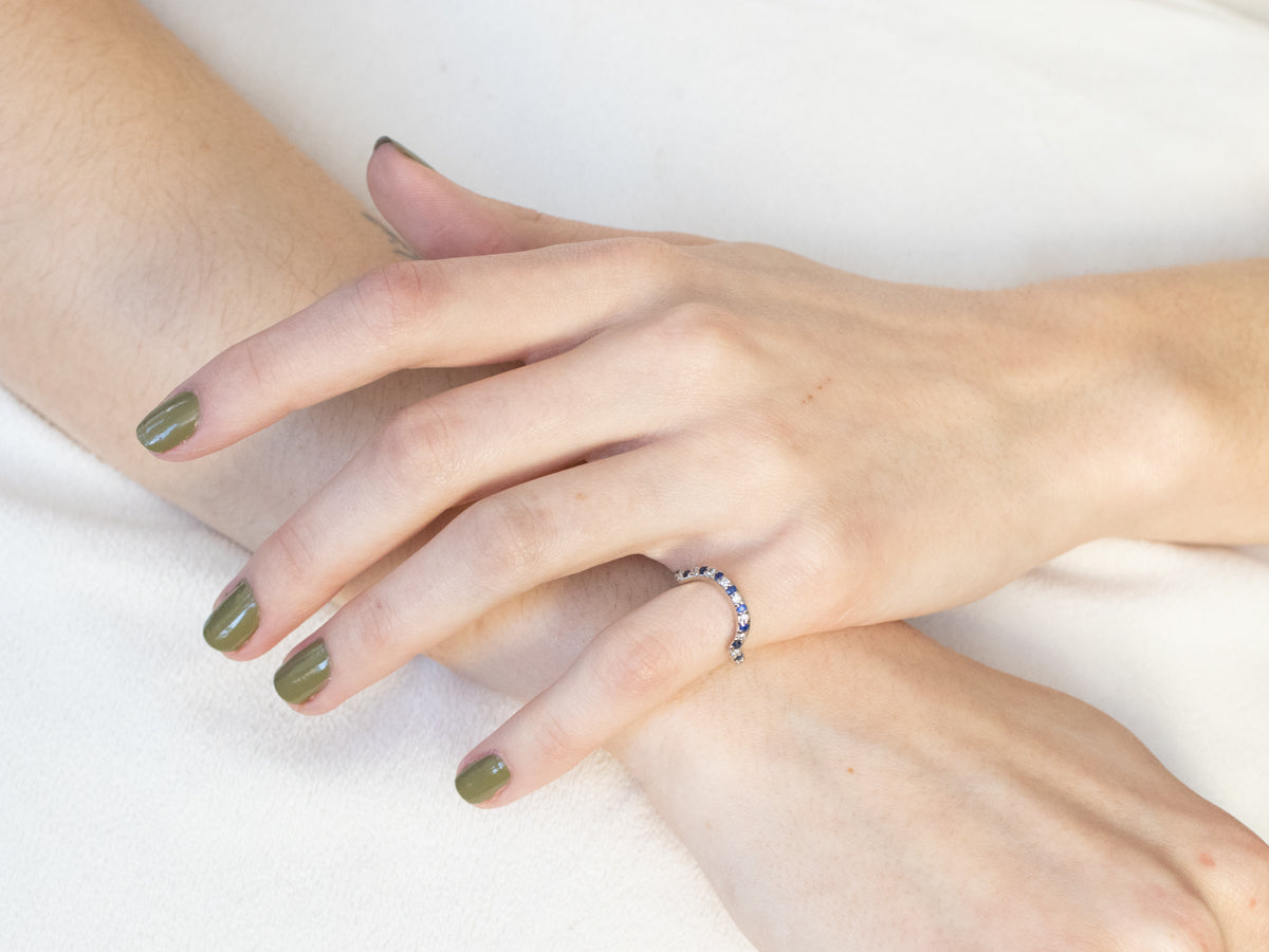 Sapphire and Diamond Enhancer Band