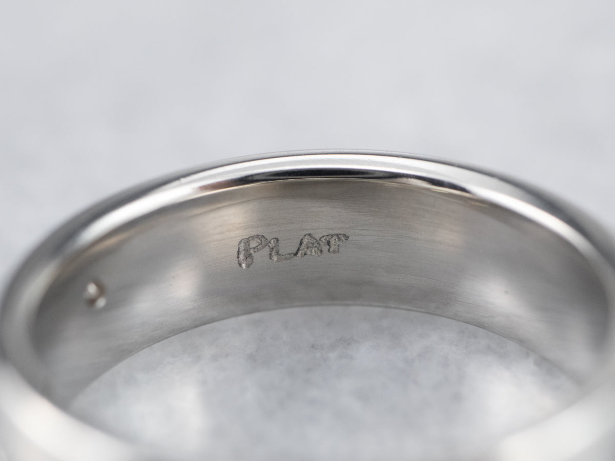 Platinum and Diamond Etoile Band