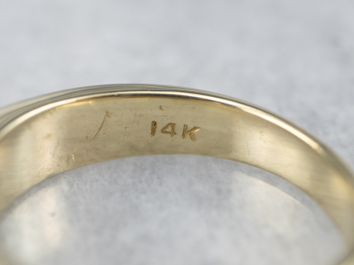 Sleek Unisex Channel Set Diamond Band