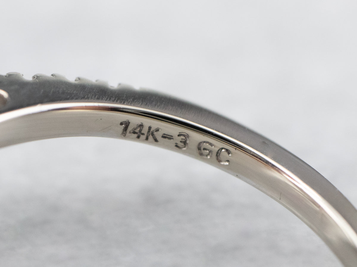 Ruby Double Diamond Halo Ring