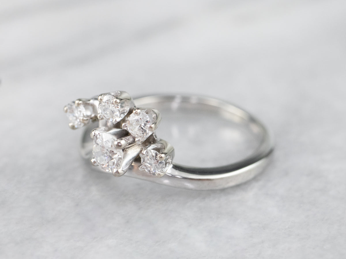 Graduated Diamond Wave Band