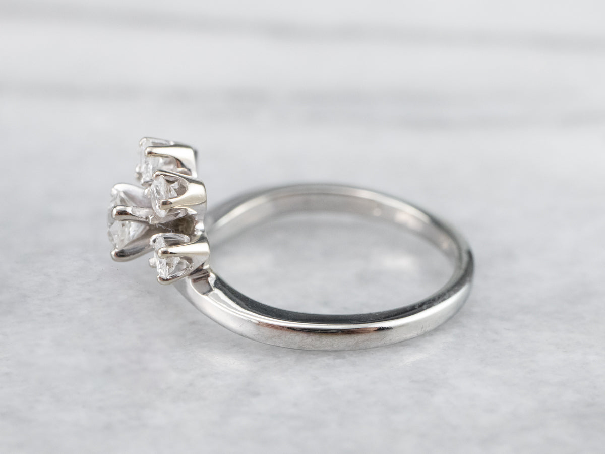 Graduated Diamond Wave Band