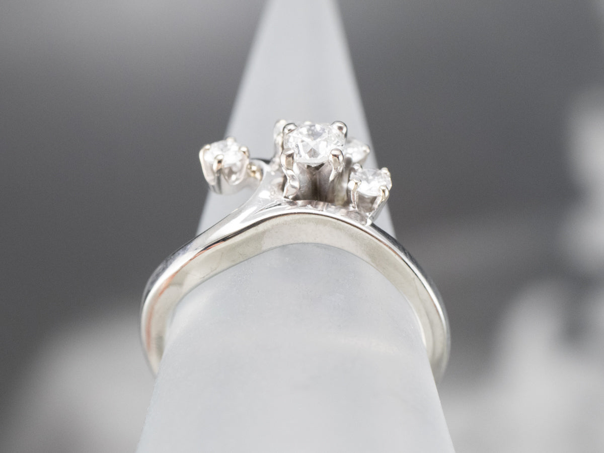 Graduated Diamond Wave Band