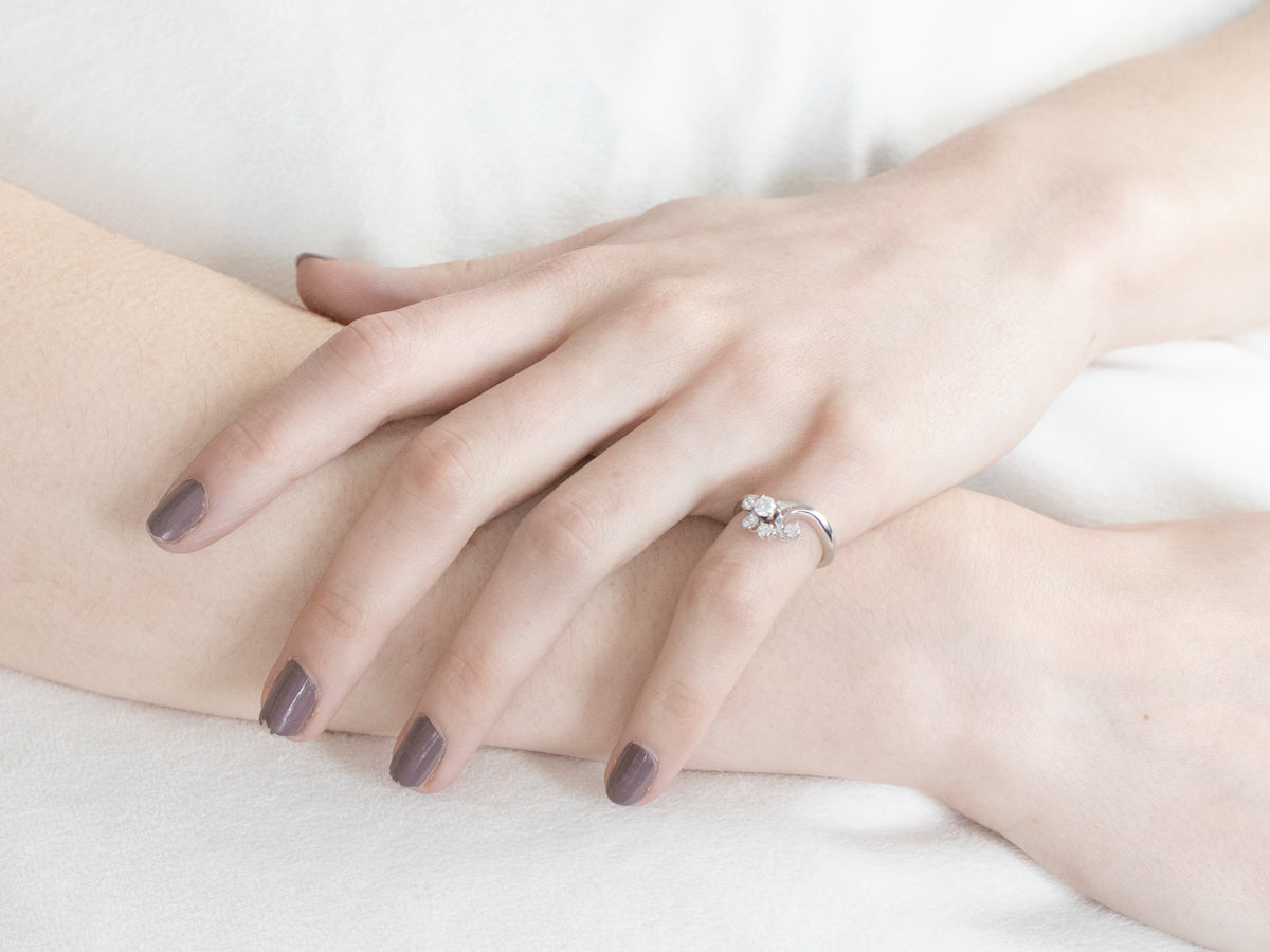 Graduated Diamond Wave Band