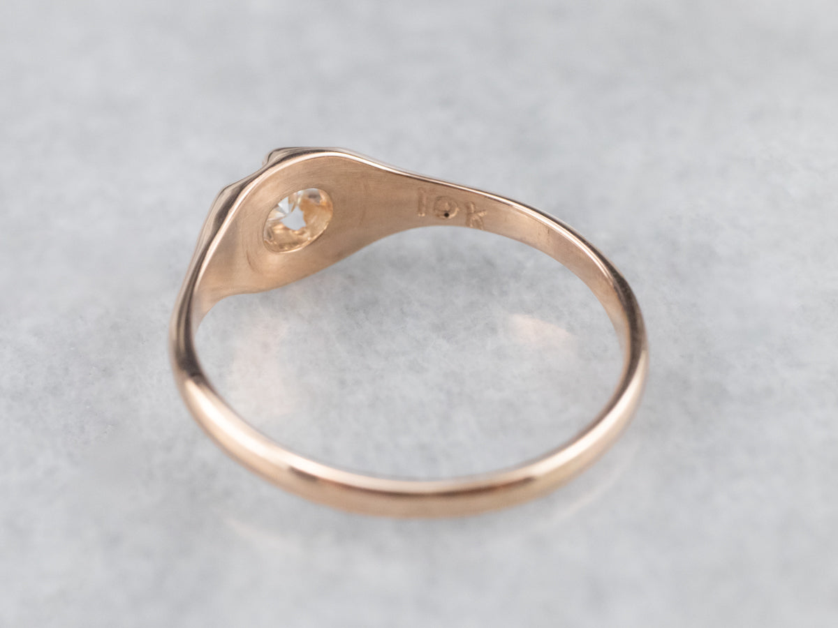 Buttercup Diamond Solitaire Engagement Ring