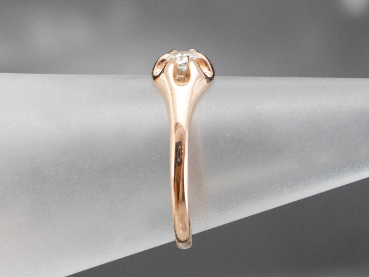 Buttercup Diamond Solitaire Engagement Ring