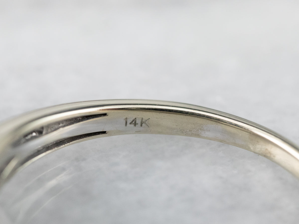 Modern Princess Cut Diamond Engagement Ring