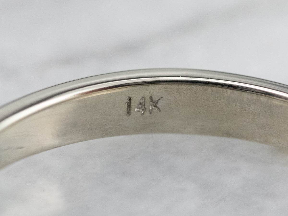 Three Stone Diamond Engagement Ring