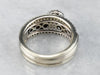 Diamond Engagement Ring and Wedding Band Stacked Set