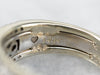 Diamond Engagement Ring and Wedding Band Stacked Set