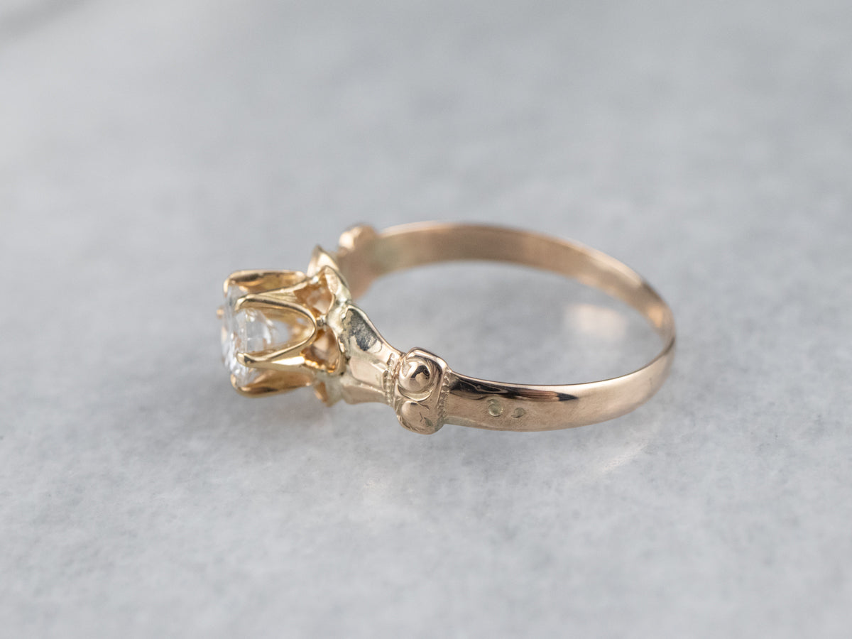 Buttercup Diamond Solitaire Engagement Ring