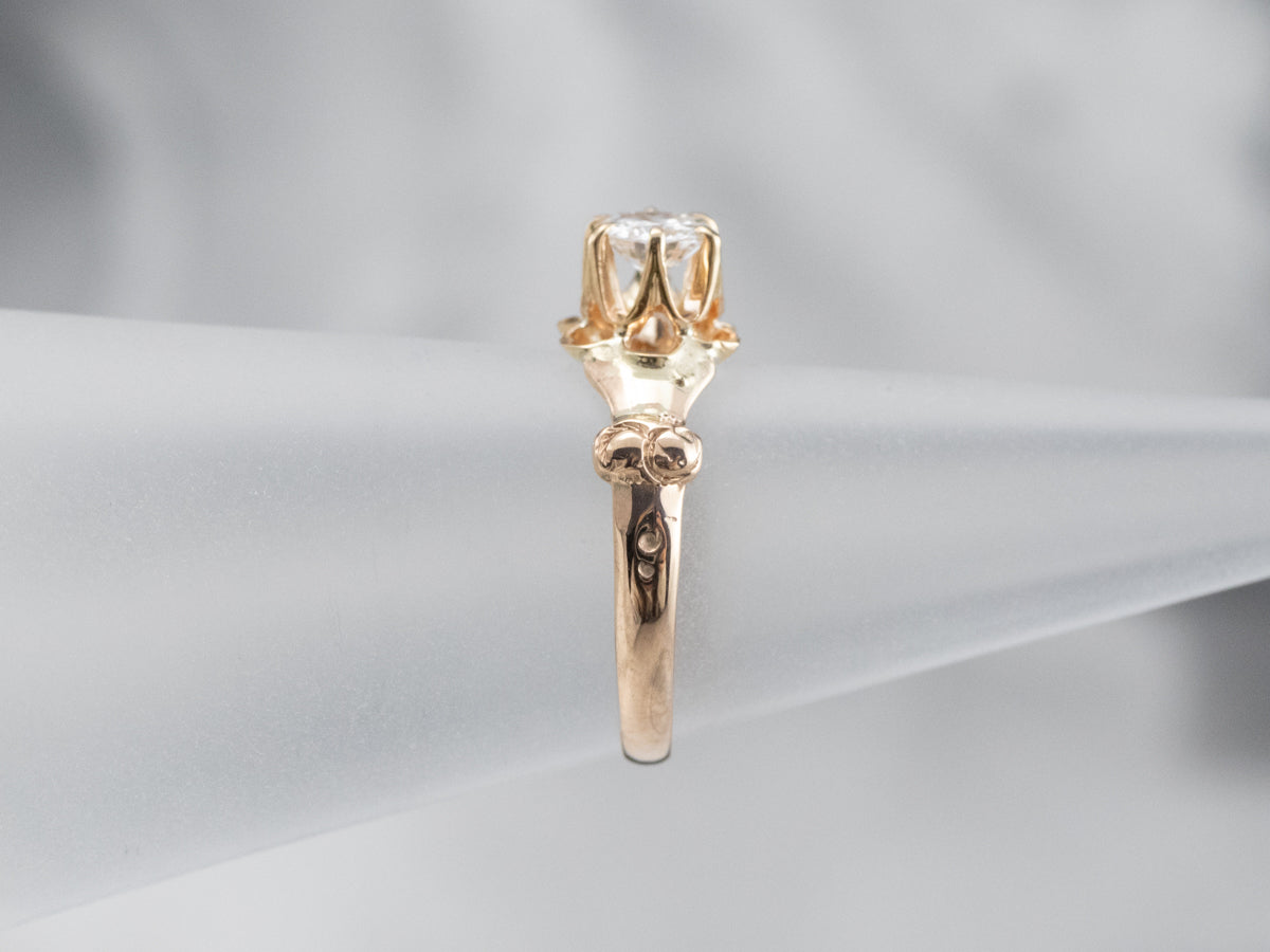 Buttercup Diamond Solitaire Engagement Ring